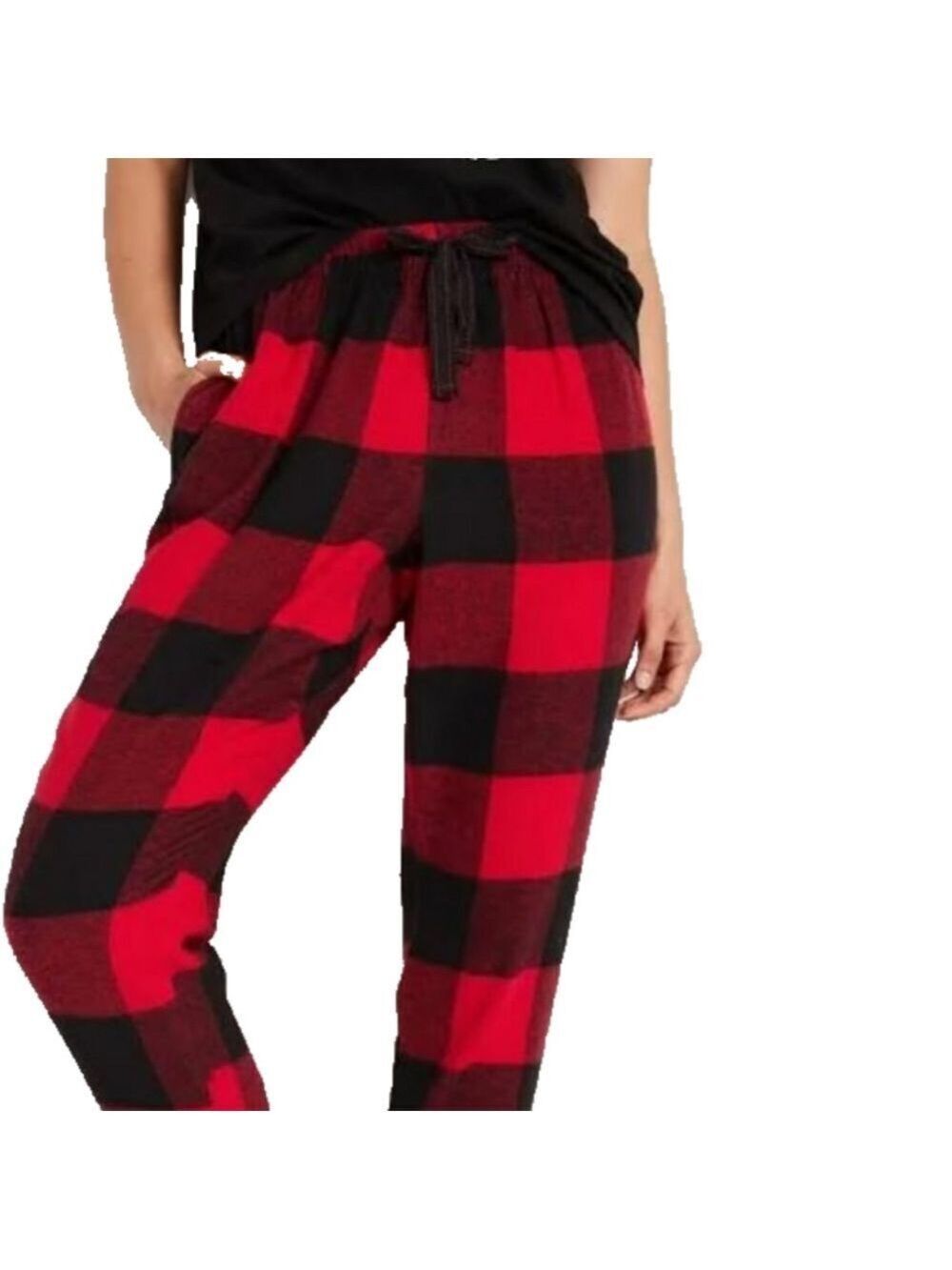 Old Navy Flannel Jogger Pajama Pants Red Buffalo Plaid XXL
